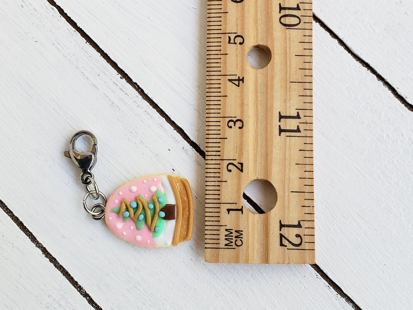 Winter Tree Snowglobe Cookie Charm