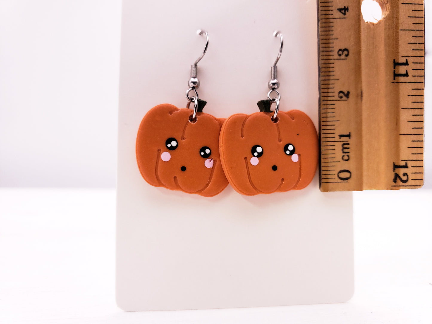 Kawaii Pumpkin Earrings