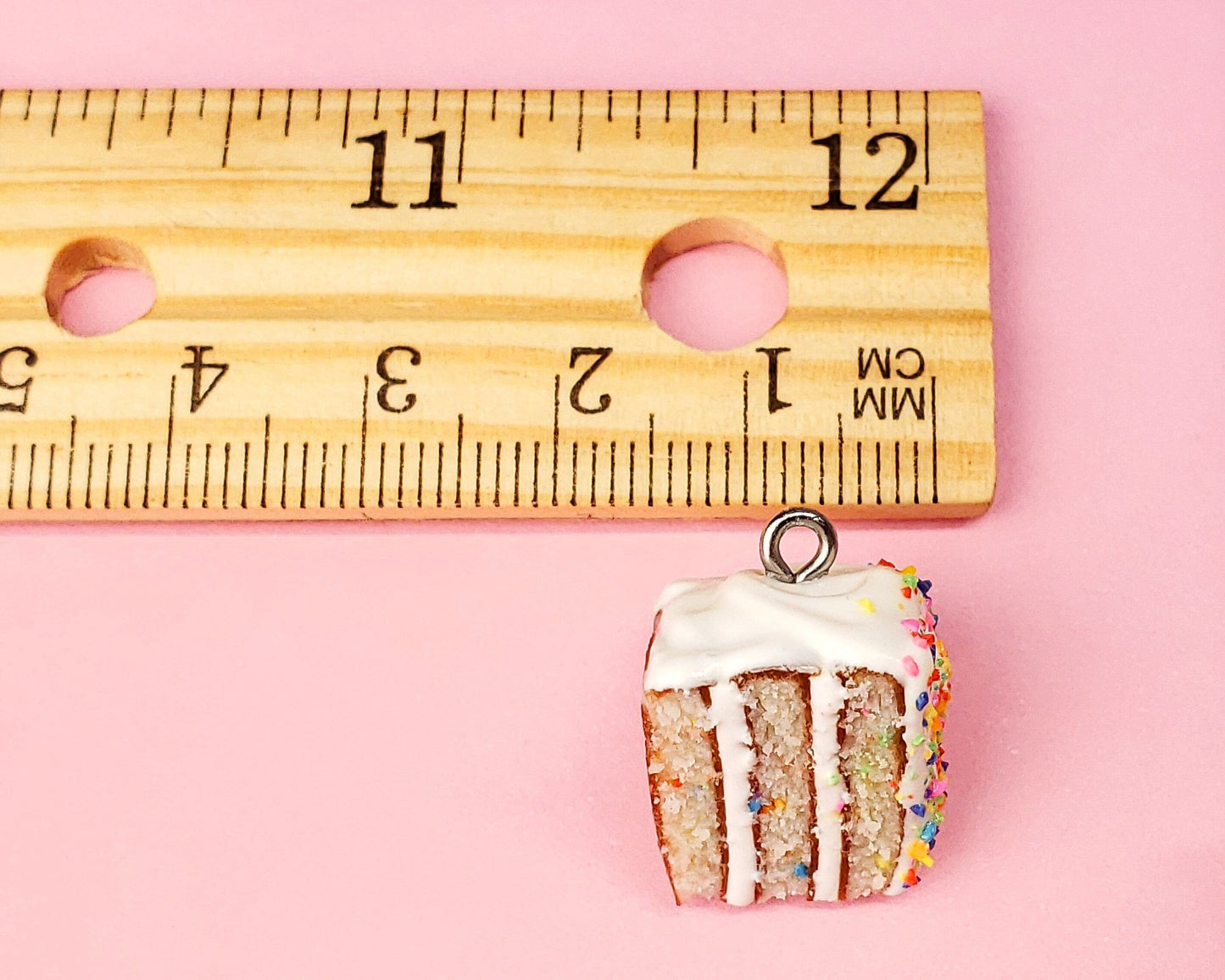 Confetti Cake Slice Earrings