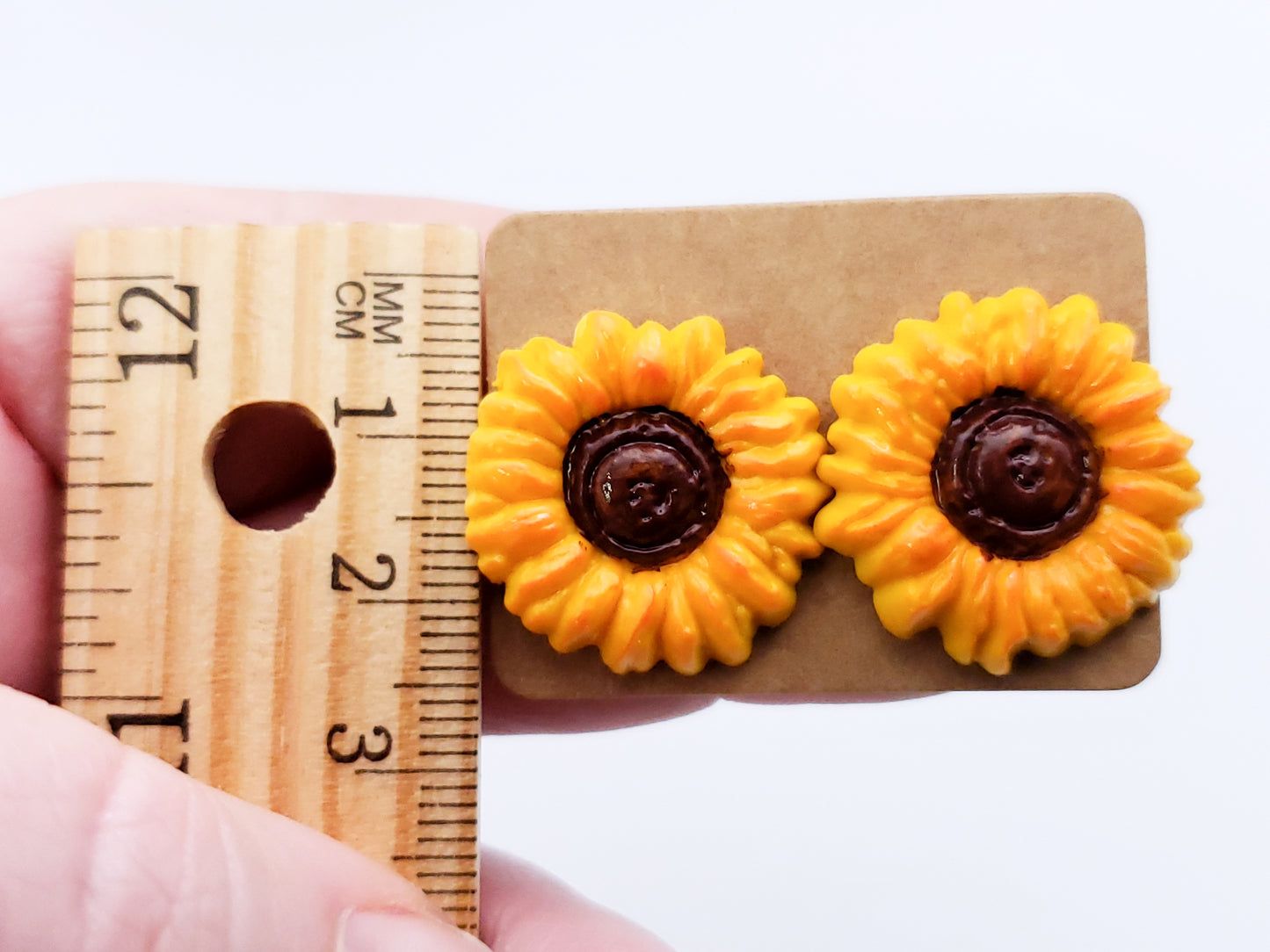 Sunflower Stud Earrings