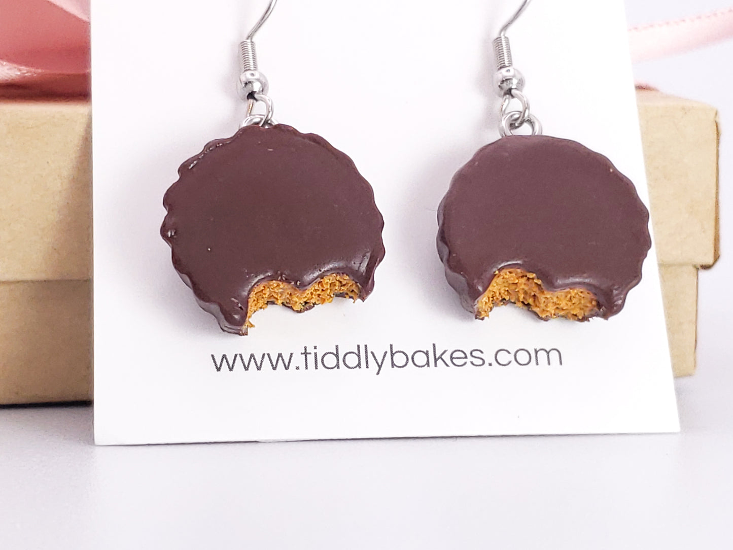 Peanut Butter Cup Earrings