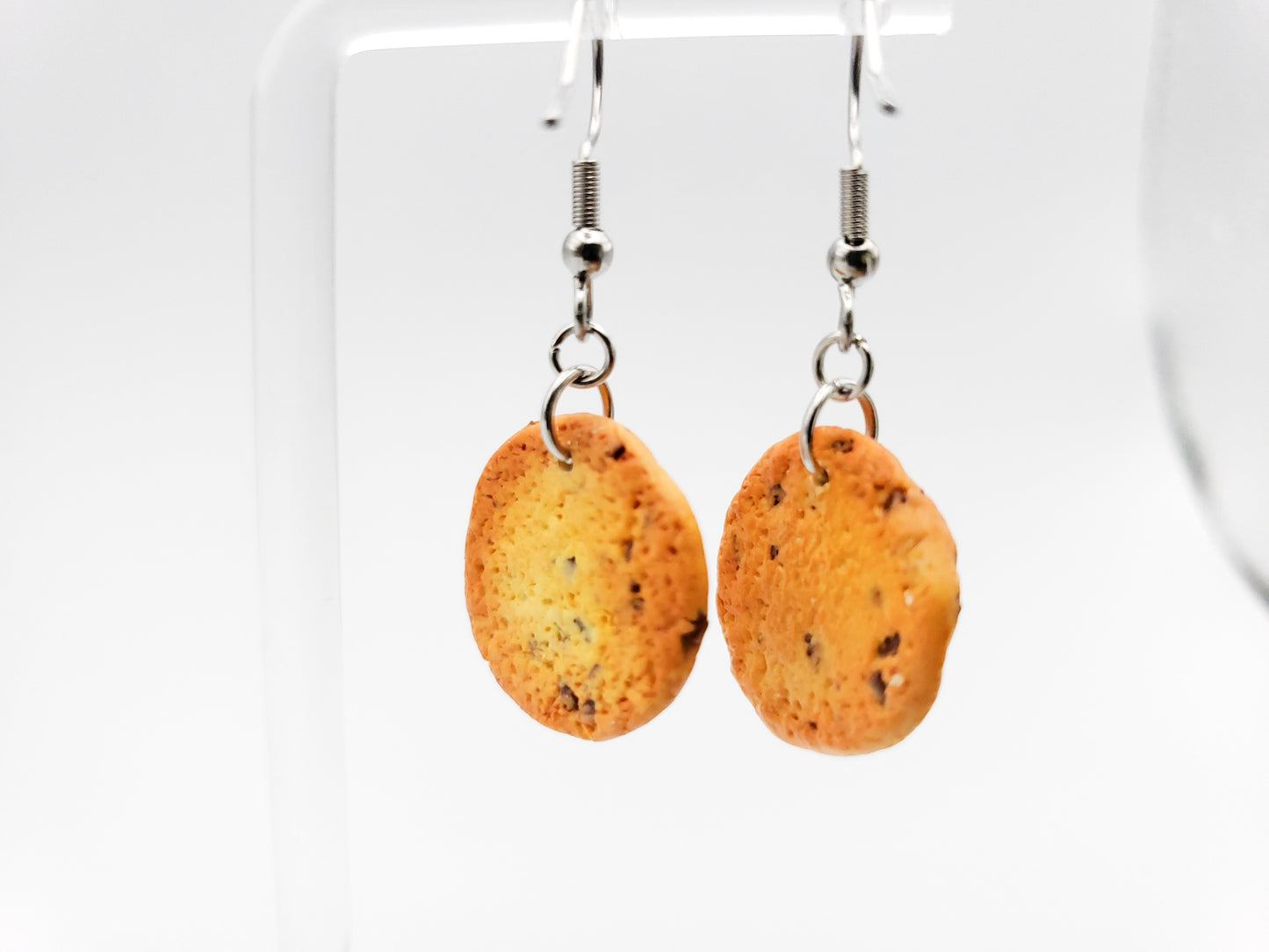 Chocolate Chip Cookie Earrings