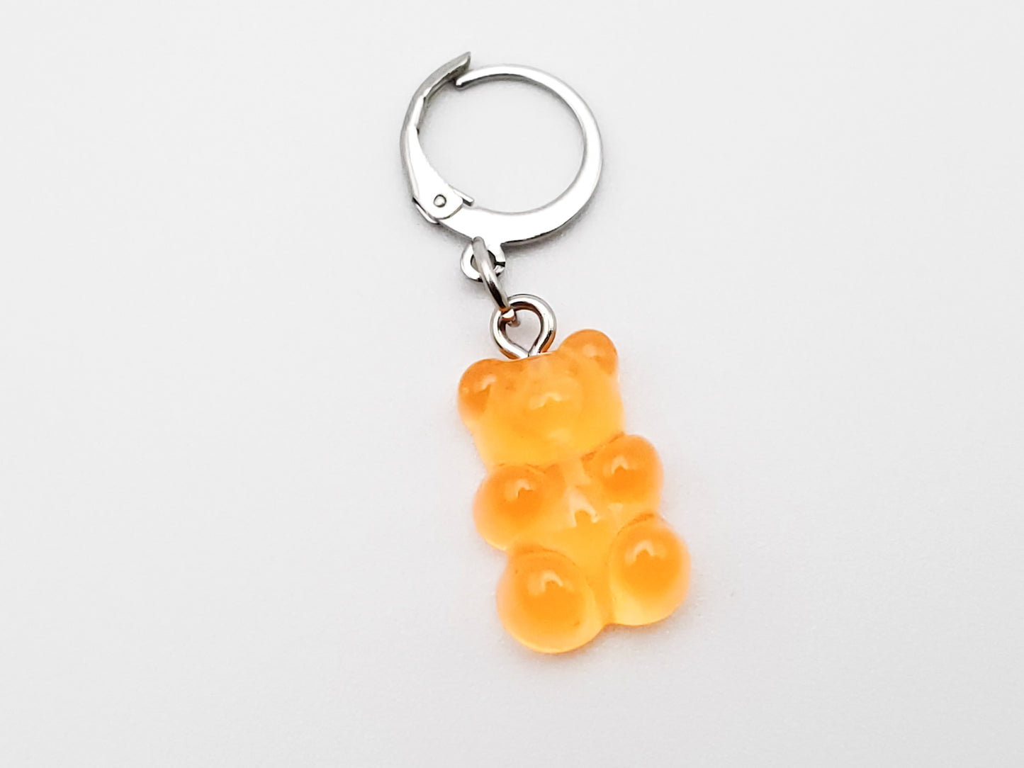 Orange Gummy Bear Charm