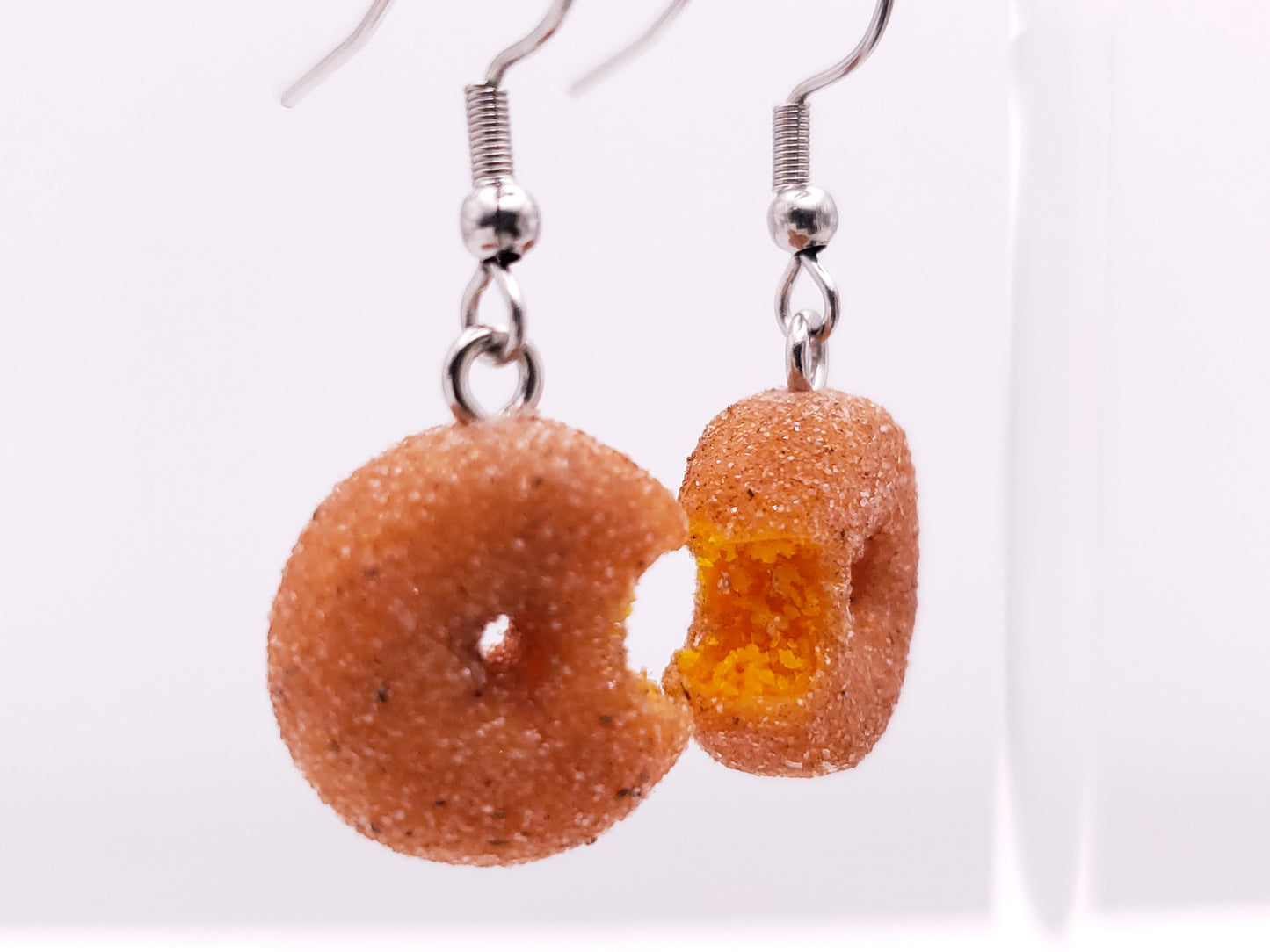 Pumpkin Spice Donut Earrings