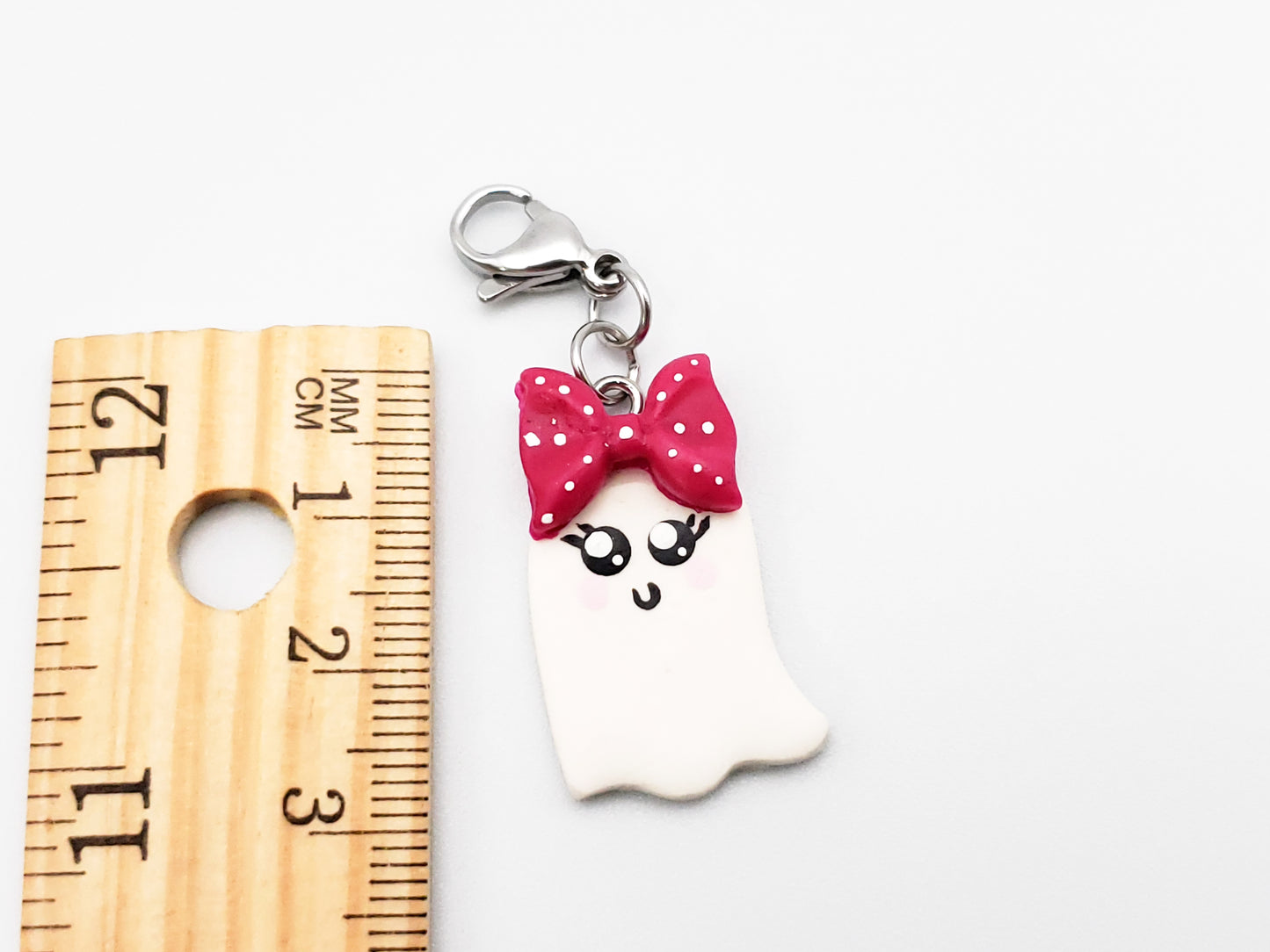Girly Ghost Charm