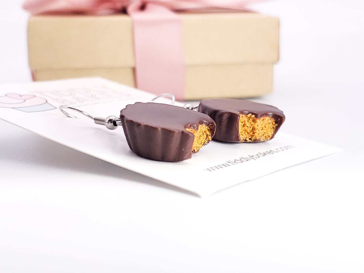 Peanut Butter Cup Earrings