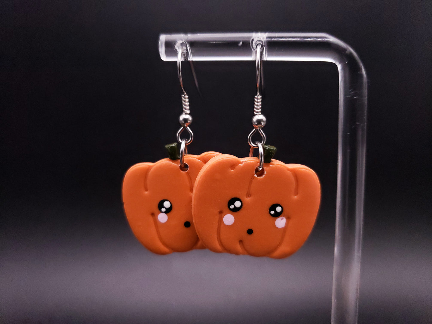 Kawaii Pumpkin Earrings