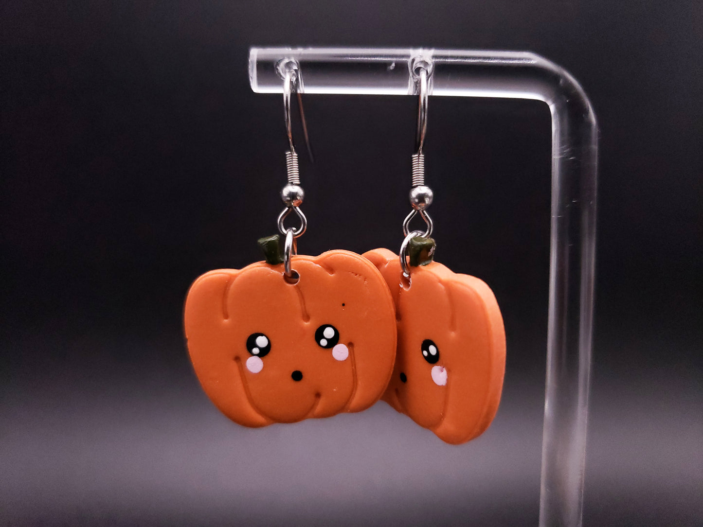 Kawaii Pumpkin Earrings