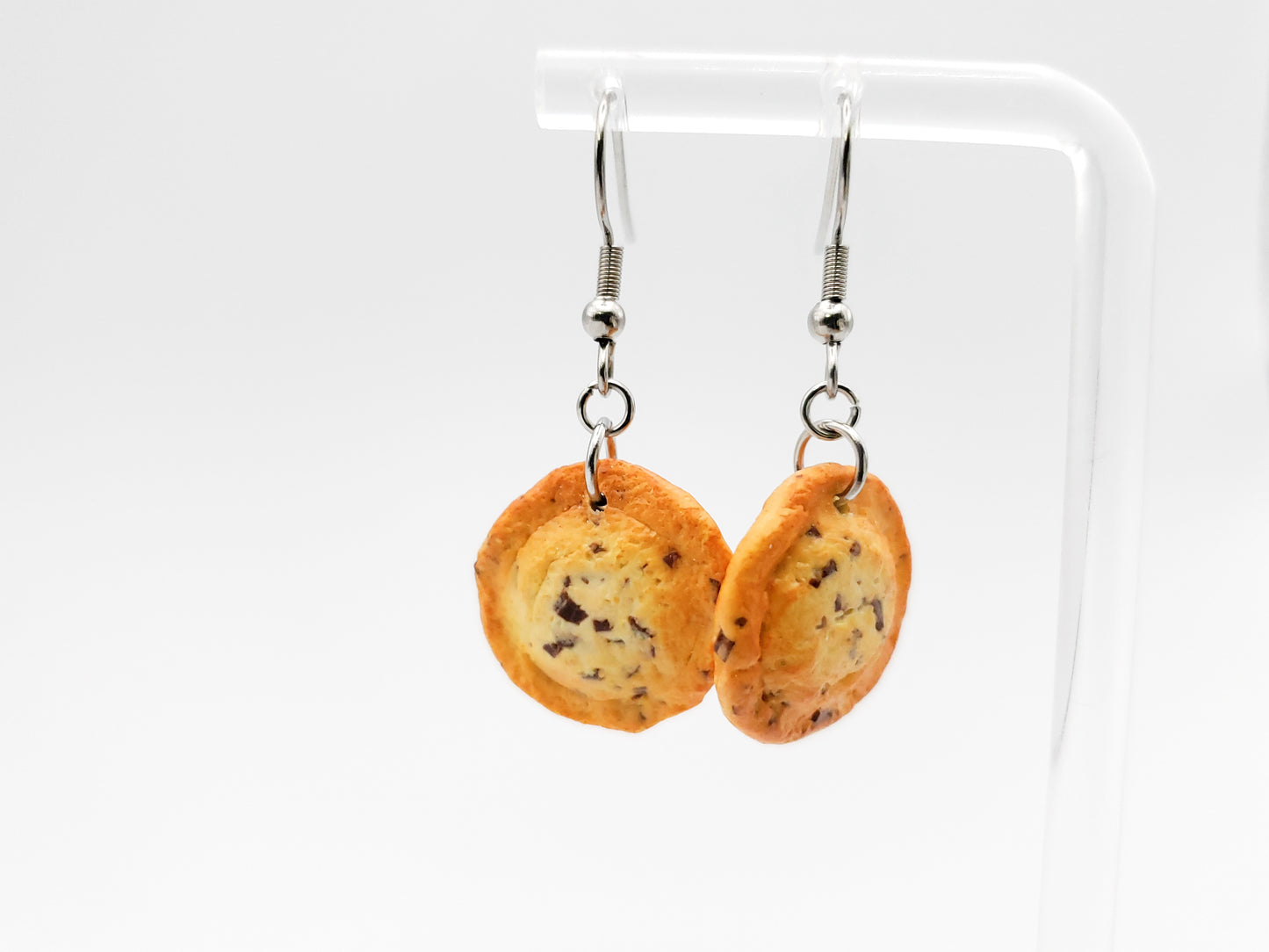 Chocolate Chip Cookie Earrings