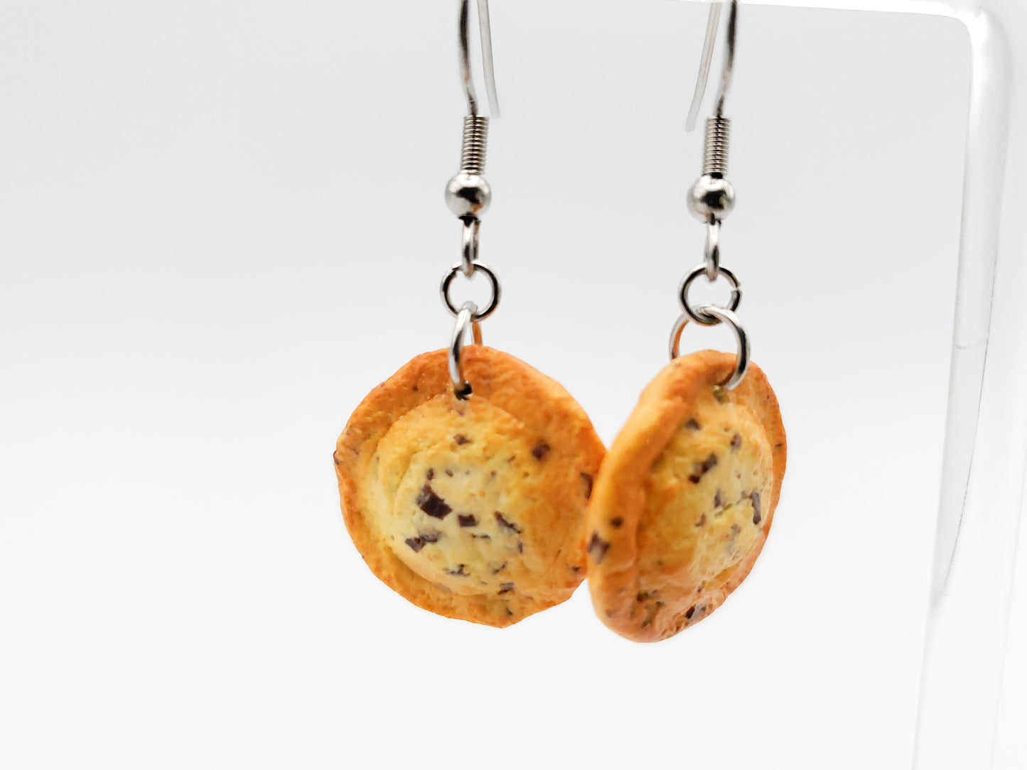 Chocolate Chip Cookie Earrings