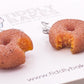 Pumpkin Spice Donut Earrings