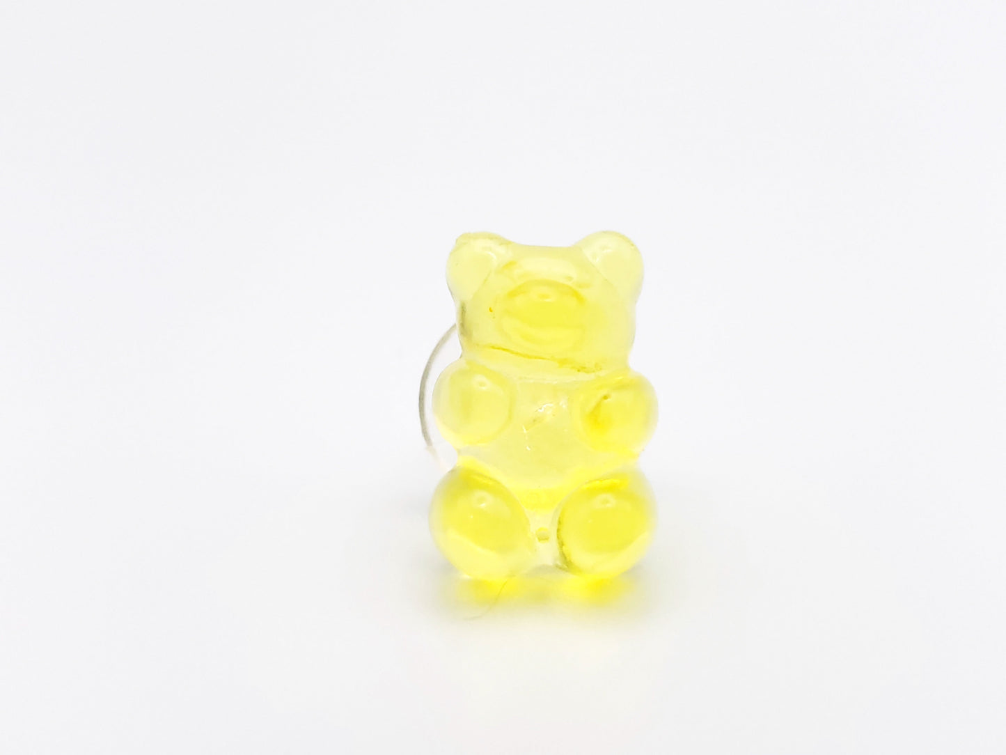 Yellow Gummy Bear Shoe Charm