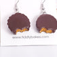 Peanut Butter Cup Earrings