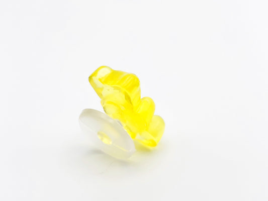 Yellow Gummy Bear Shoe Charm
