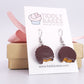 Peanut Butter Cup Earrings