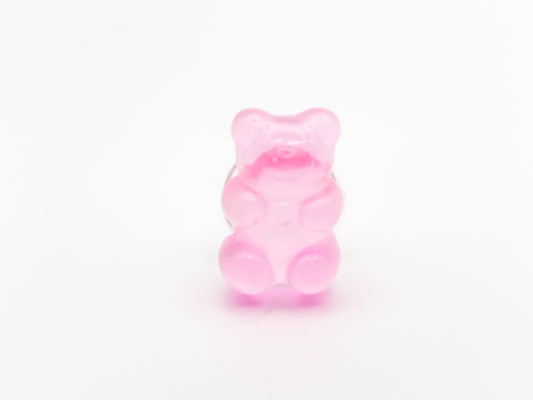 Hot Pink Gummy Bear Shoe Charm