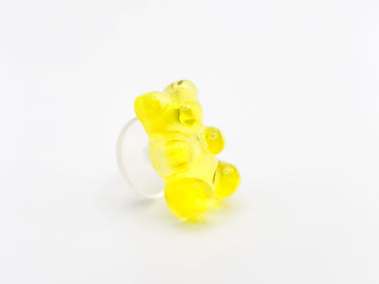 Yellow Gummy Bear Shoe Charm