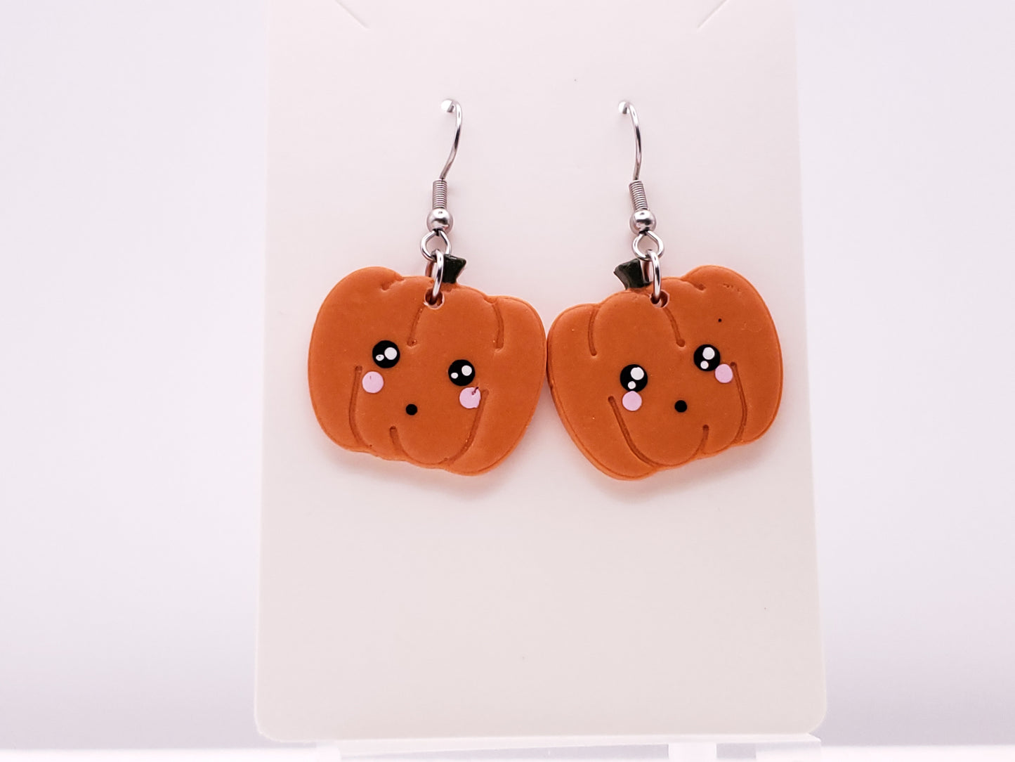 Kawaii Pumpkin Earrings
