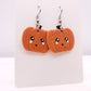 Kawaii Pumpkin Earrings