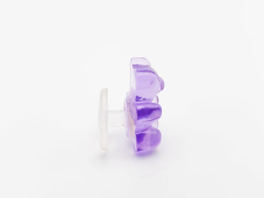 Purple Gummy Bear Shoe Charm