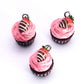 Chocolate Strawberry Cupcake Charm