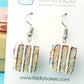 Confetti Cake Slice Earrings