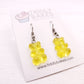 Yellow Gummy Bear Earrings