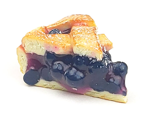 Blueberry Pie Slice Charm