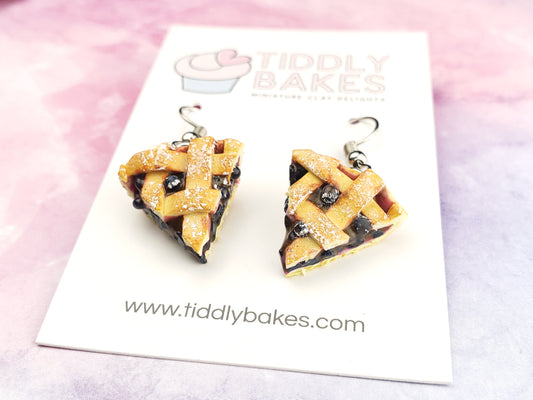 Blueberry Pie Earrings