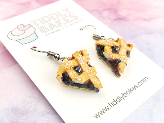 Blueberry Pie Earrings