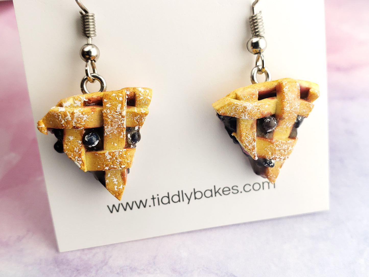 Blueberry Pie Earrings