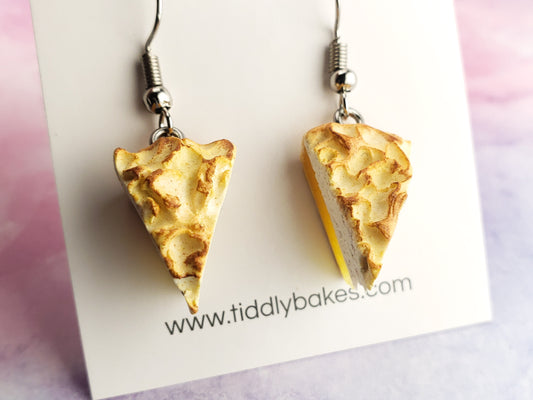 Lemon Meringue Pie Earrings