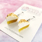 Lemon Meringue Pie Earrings