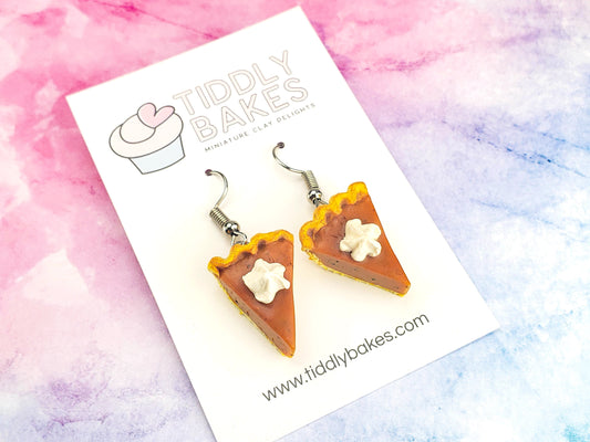 Pumpkin Pie Earrings