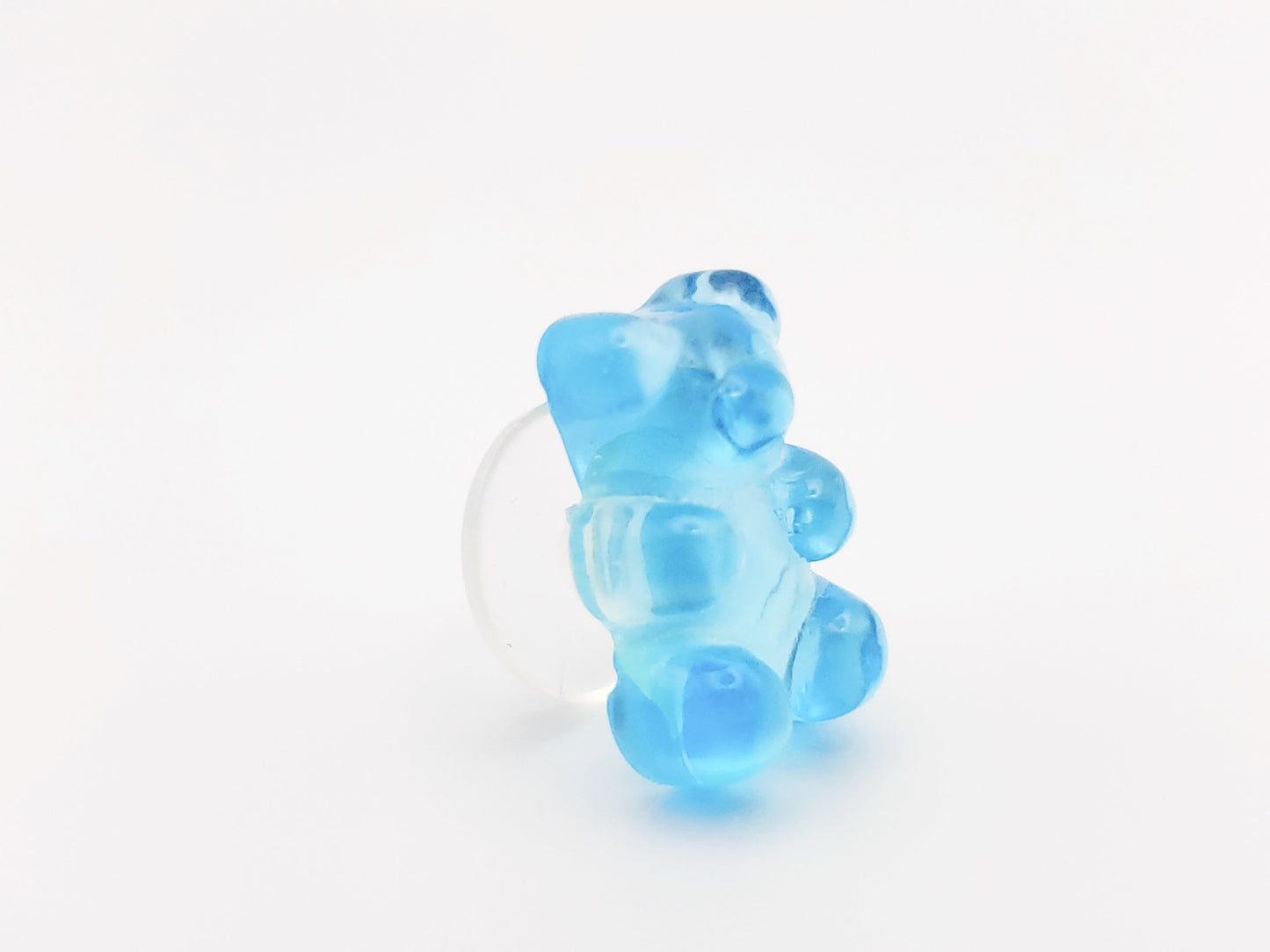 Blue Gummy Bear Shoe Charm