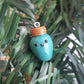 Blue Christmas Light Charm