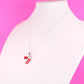 Red Velvet Cake Necklace