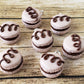 Chocolate Macaron Earrings