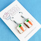 Carrot Cake Earrings