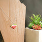 Watermelon Slice Necklace