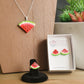 Watermelon Slice Necklace