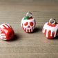 Red and White Poisoned Apple Charm