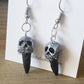 Skull Ice Cream Earrings