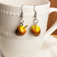 Caramel Apple Earrings