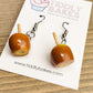 Caramel Apple Earrings