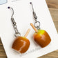 Caramel Apple Earrings