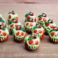 Red and White Poisoned Apple Charm
