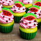 Watermelon Cupcake Charm