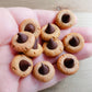 Peanut Butter Blossom Cookie Earrings