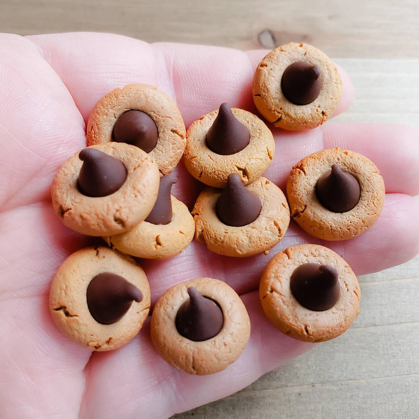 Peanut Butter Blossom Cookie Earrings